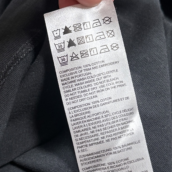 Canada Goose Gladstone Staff Uniform Black Cotton Crewneck L/S T Shirt Mens 2XL - Picture 9 of 12